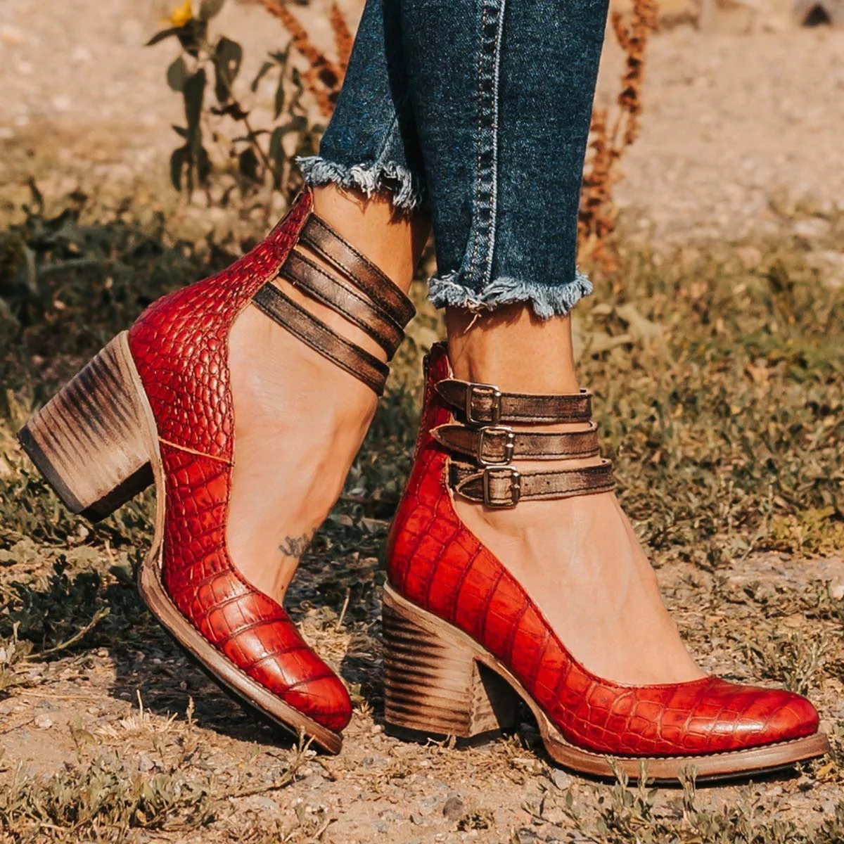 Florence | Women’s Strappy Ankle Strap Heels