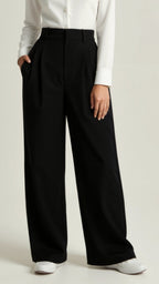 Zanira | Women Wide Leg High Waisted Trousers